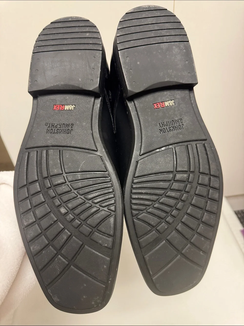 Johnston & Murphy Cullis Monk Black Leather Single Strap Loafers